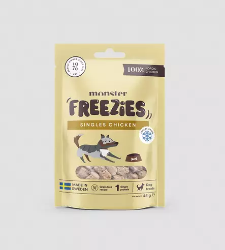 Namipala Single Protein Chicken Freezies monster Dog - Koiran herkut ja makupalat - 029628 - 3