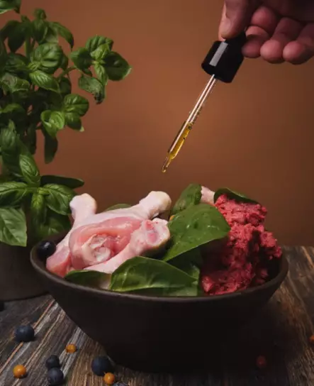 Omega3 + Tyrni öljy Tassu Foods - Koiran ravintoöljyt - 052628 - 2