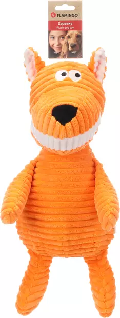 Pehmokettu Ribbi Fox 48cm oranssi Flamingo - Koiran pehmolelut - 055578 - 2