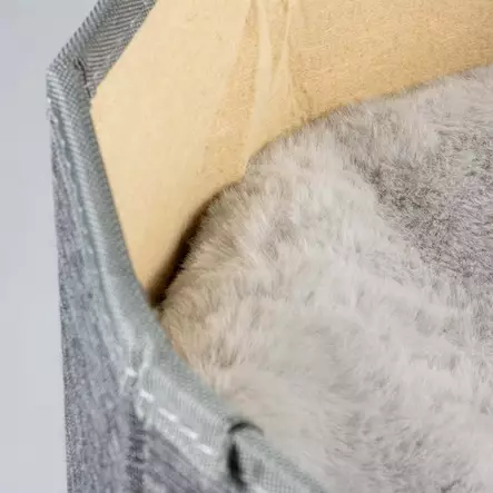 Pesämökki Greta 36x36x39cm harm Duvo+ - Kissan pesä-, iglu- ja riippupedit - 054938 - 2