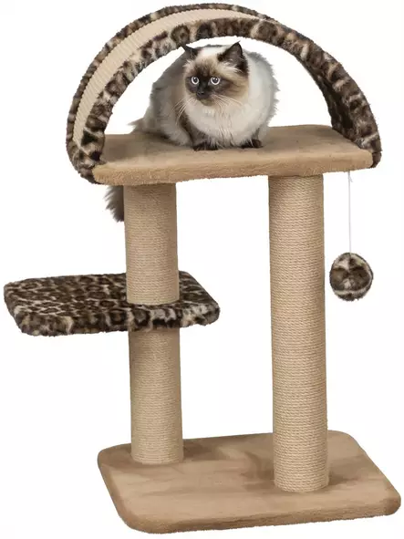 Raapimapuu Leo 85cm ruskea Trixie - Kissan pienet raapimapuut - 059418 - 1