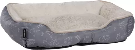 Reunapeti Lilly Rectangle 50x40x12cm Flamingo - Koiran reunalliset pedit - 057468 - 1