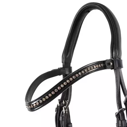 Suitset Judit musta ilman ohjia Hansbo Sport - Ratsuhevosen suitset ja turpahihnat - 056588 - 2