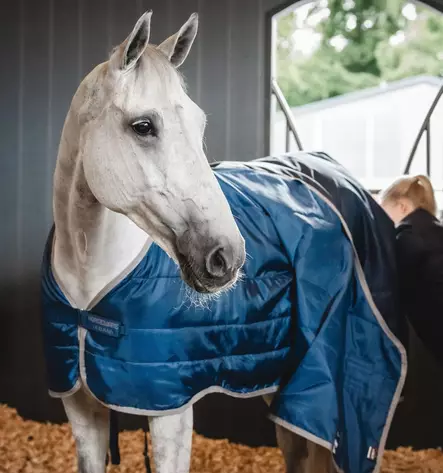 Terapia-alusloimi Ionic Therapy Liner 50g Blue/Silver & Navy Horseware - Hevosen terapialoimet - 059078 - 2