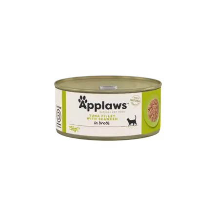 Tonnikalafile Merilevä 156g Applaws cat - Aikuisten kissojen säilykkeet - 003718 - 2