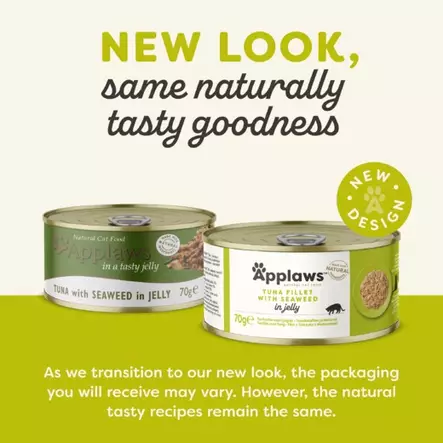 Tonnikala merilevä 70g tlk Applaws cat - Aikuisten kissojen säilykkeet - 003688 - 4