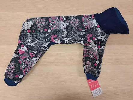 Trikoohaalari Muumi fleecevuorella XXL 42cm Pukuprinsessa - Koiran haalarit - 055898 - 2