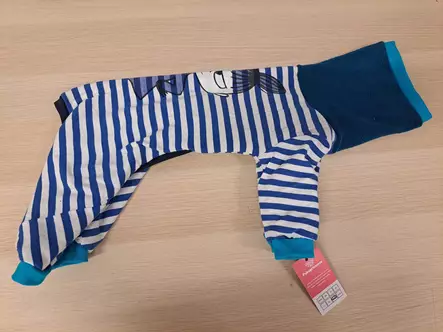 Trikoohaalari Muumi fleecevuorella XXL 42cm Pukuprinsessa - Koiran haalarit - 055898 - 1