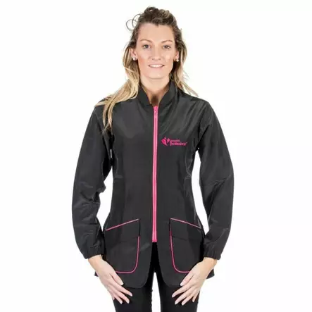 Trimmauspaita pitkähihainen Milano musta-pinkki Groom - Koiraurheilijan vaatteet - 055658 - 1