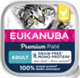 Cat Grain Free Mono Chicken pate 85g Eukanuba - Aikuisten kissojen säilykkeet - 035778 - 1