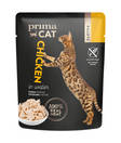 Fillets kanaa vedessä 50g PrimaCat - Aikuisten kissojen säilykkeet - 029898 - 1