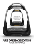 Jalustimet Air's Dressage musta/kulta Freejump - Jalustimet ja -jalustinhihnat  - 035768 - 1