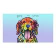 Kupinalusta Dog is love 41x71cm Drymate - Koiran ruokinta-alustat - 024598 - 1