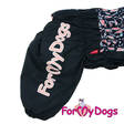 Lämpöhaalari nartuille navy/kuvio/pink For My Dogs - Koiran haalarit - 026378 - 4
