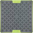 LickiMat Buddy Tuff 20x20cm vihreä - Aktivoivat ja ahmimisenesto ruokakupit - 037808 - 2