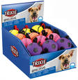Pehmokumipallo 6cm narulla mix Trixie - Koiran pallot ja heittolelut - 016728 - 1