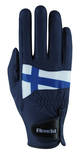 Ratsastuskäsine Menalo Suomen lippu navy Roeckl - Ratsastushanskat - 035258 - 1