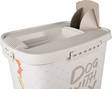 Säilytysastia June beige-valkoinen 23L Flamingo - Koiranruoan säilytys ja annostelu - 035538 - 5