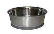 Teräskuppi 1,15L imukuppipohja Ozami - Koiran metallikupit ja telineet - 015018 - 1