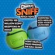 Tuoksupallot 2kpl Sniff Fetch Ball Peanut ja Bacon Chuckit - Koiran pallot ja heittolelut - 039808 - 2