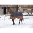 Ulkoloimi Aisance 150g High Neck ruskea/harmaa Equitheme Tyrex - Hevosen kevyttoppaloimet ulkoiluun - 015518 - 3