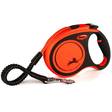 Xtreme L 8m max 55kg oranssi nauha+jousto Flexi - Koiran kelataluttimet - 033388 - 1