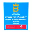 Haavaside Kompress 10kpl 10x10cm tarttumaton pinta Eclipse Biofarmab - Hevosen haavahoito ja ensiapu - 050358 - 1