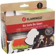Heijastinliivi Simi LED valolla USB ladattava kelta-oranssi Flamingo - Koiran heijastimet ja turvavalot - 059808 - 10