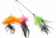 Huiska Glitty Dangler 36cm värimix Flamingo - Kissan huiskat ja onkilelut - 059358 - 1