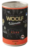Sika & pellavaöljy 400g purkki Ultimate Canned Dogfood Woolf - Koiran säilykkeet aikuisille koirille - 052618 - 1