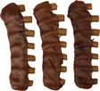 Kanaherkku BBQ Ribs 16cm KG Flamingo - Koiran herkut ja makupalat - 059088 - 1