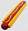Nylon Hot Dog 16x3,5cm SodaPup - Koiran aktivointilelut - 052488 - 1