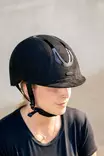 Kypärä Choplin Aero Velvet kiiltävä musta - Ratsastuskypärät - 055088 - 2
