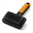 Metallikarsta musta-oranssi Fiskars - Koiran harjat, karstat ja suat - 057978 - 1