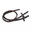 Ohjat Reflex heijastavat nahka - grip ruskea Hansbo Sport - Ratsuhevosen ohjat ja apuohjat - 059218 - 1