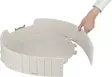 Reunallinen huopapeti Emelie 50x42cm beige-harmaa Trixie - Kissan reunalliset pedit - 057108 - 9