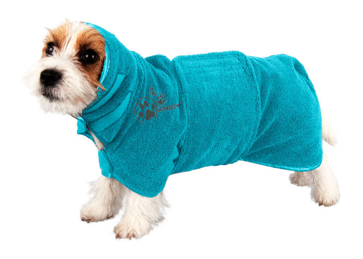 Active mikrokuitu mantteli sininen Show Tech+ - Koiran pyyhkeet ja kuivatusmanttelit - 021908 - 1