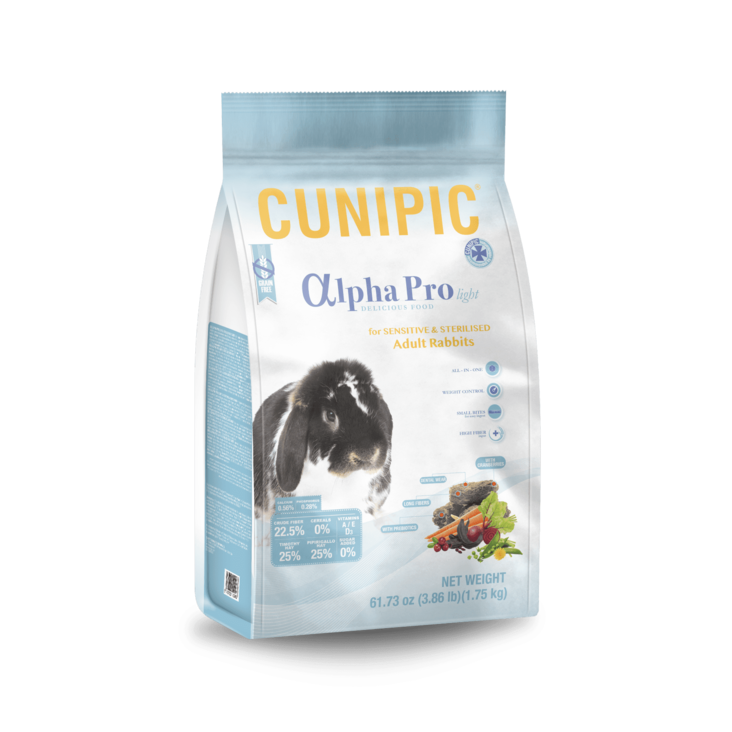 Adult Light Rabbit 1,75kg Alpha Pro Cunipic - Kanin ruoka - 038558 - 1