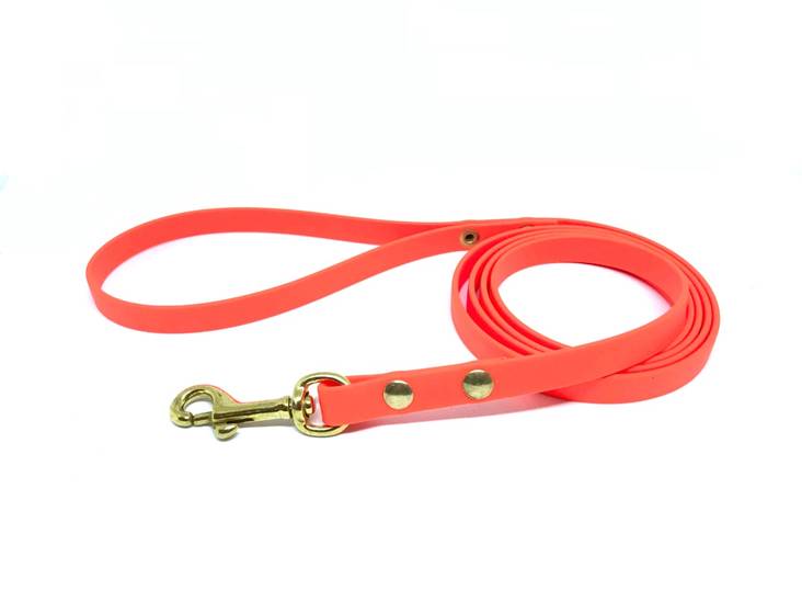 BioThane-hihna BGB-lukko 16mmx150cm oranssi Onega - Koiran nylontaluttimet - 033218 - 1