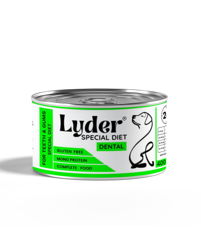 Dental erikoisruoka 400g Lyder koira - Koiran säilykkeet aikuisille koirille - 032728 - 1