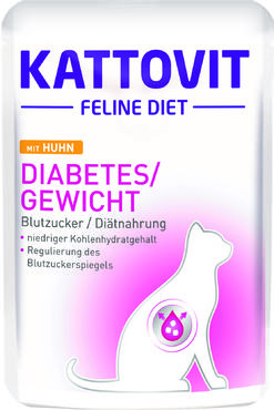 Diabetes/ylipaino kana 85g pss Kattovit - Kissan erikoisruokavalio säilykkeet - 022788 - 1