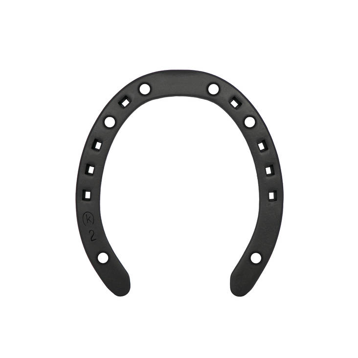 Etukenkä 16x6mm 6xM8 varvaskäänne Legend Flat - Ravurin rautakengät - 027248 - 1