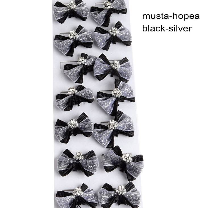 Harjarusetti mustahopea 16kpl Equitare - Hevosen harjat, suat ja letitys - 031868 - 1