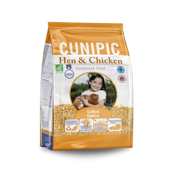 Hen & Chicken BIO Premium Line Cunipic - Lemmikkilintujen ruoka - 038498 - 1