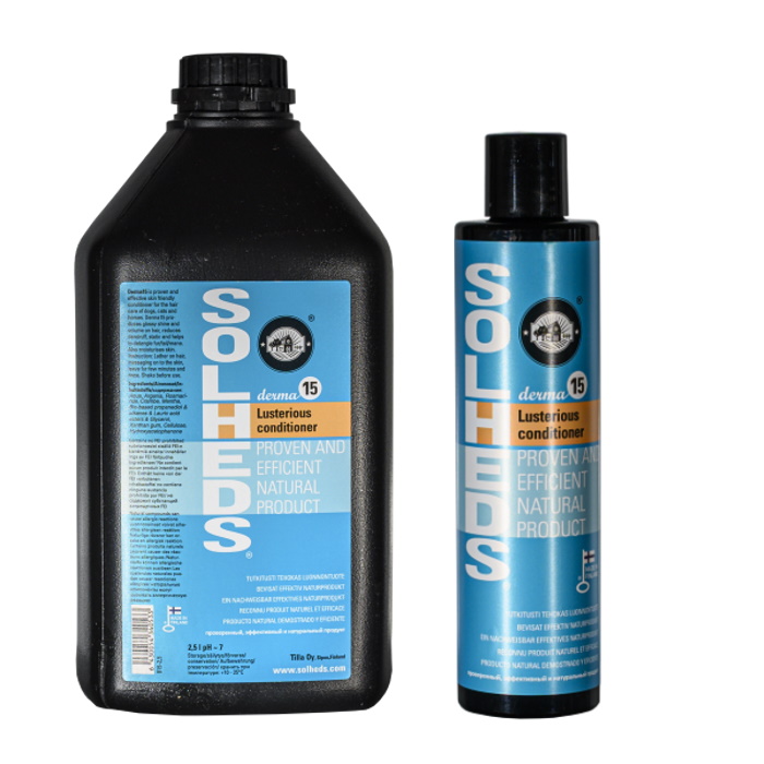 Hoitoaine Derma15 Lusterious Conditioner Solheds - Hevosen hoito-, ja kiillotusaineet - 037948 - 1