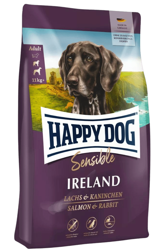 Ireland Lohi Kani Happy Dog Sensible - Koiran kuivaruoat aikuisille koirille - 017718 - 2