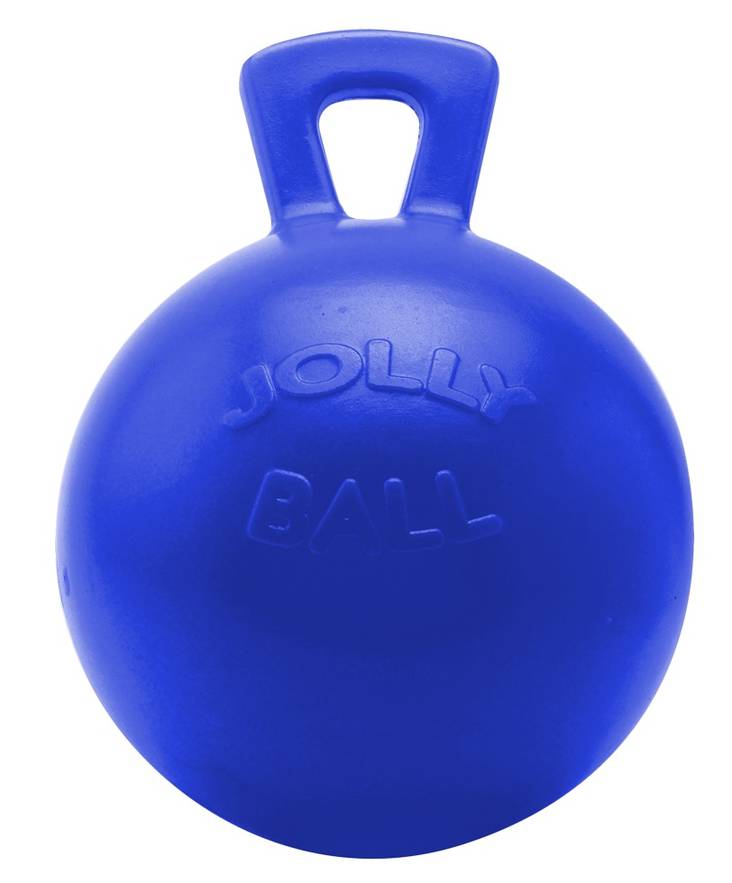 Kahvapallo 25cm tummansininen tuoksuton Jolly Ball - Hevosen lelut ja aktivointi - 029008 - 1