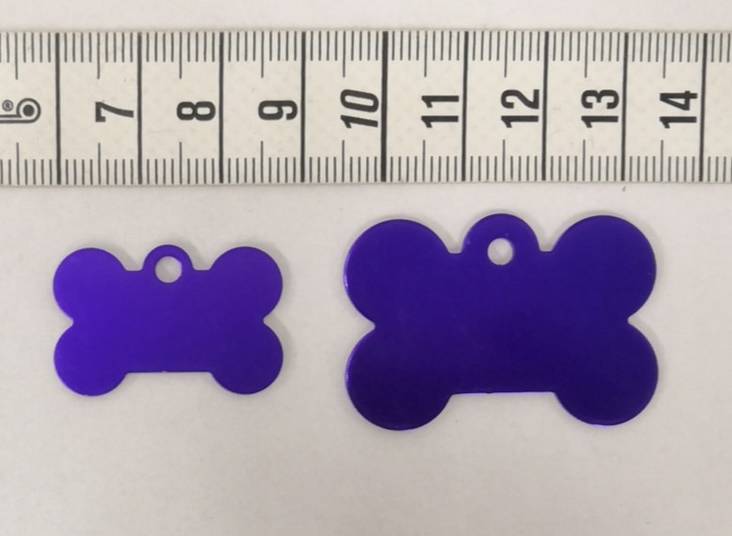 Kaiverruslaatta luu purppura - Nimi- ja kaiverruslaatat - 032268 - 1