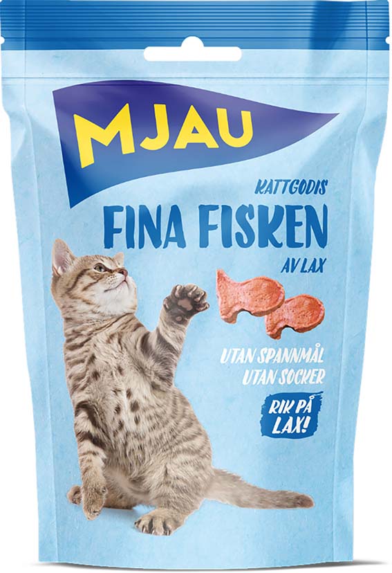 Lohinami Fina Fisken 30g MJAU - Kissan herkut ja makupalat - 022028 - 1