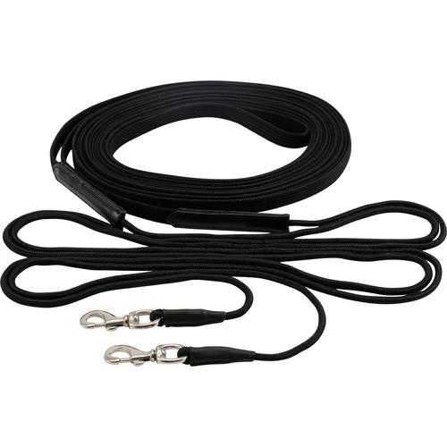 Maastakäsittelyohjat Cheval 16m musta HorseGuard - Hevosen juoksutus ja maastakoulutus - 036948 - 1